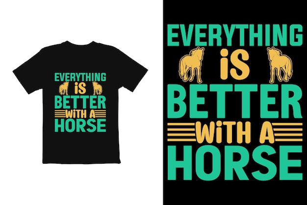 Typografie-T-Shirt-Grafik. Tier-T-Shirt-Design-Vektor