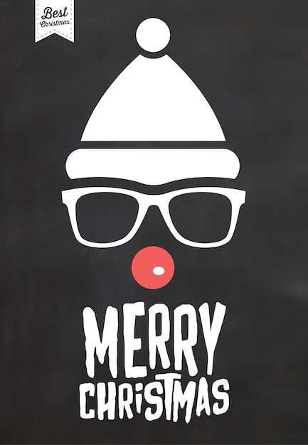 Typografischmerry christmas