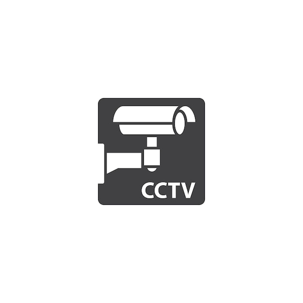 Überwachungskamera, videoüberwachung, cctv-vektorsymbolillustration 2