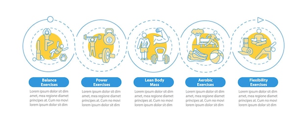 Übungen infografik vorlage