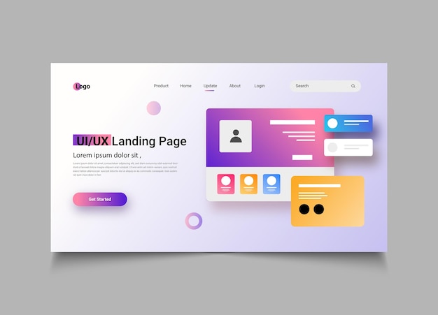 UIUX Landing Page-Design