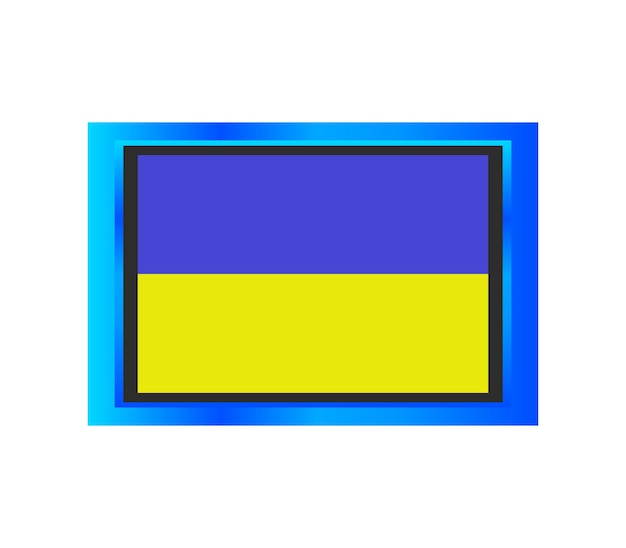 Ukrainische flagge