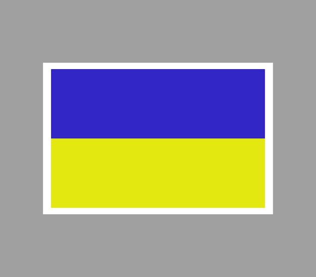 Ukrainische Flagge