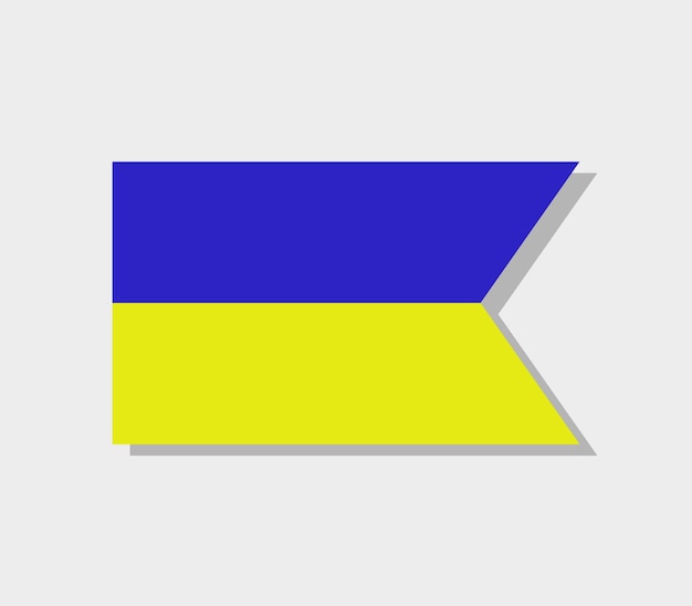 Ukrainische Flagge