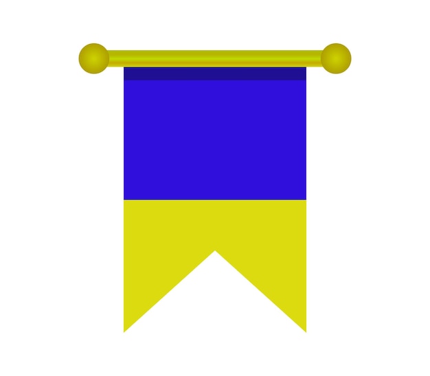 Ukrainische flagge