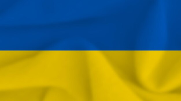 Ukrainische nationalflagge