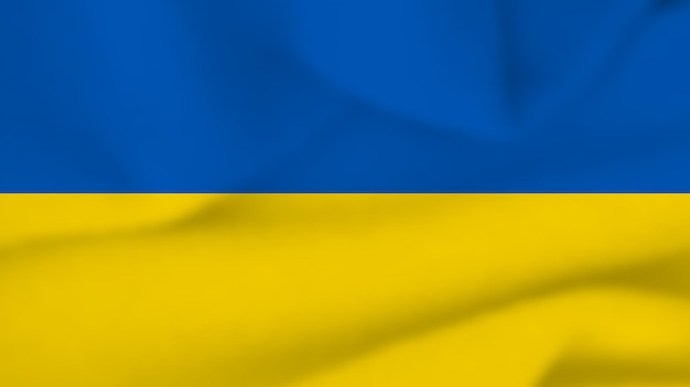 Ukrainische nationalflagge