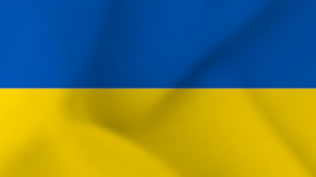 Ukrainische nationalflagge