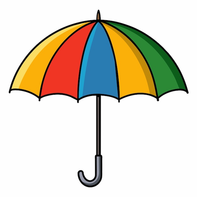 Umbrella-Vektorkunstillustration 35