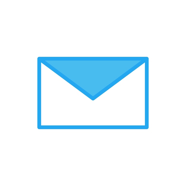 Umschlag-E-Mail-Symbol, Vektorvorlage, Logo, trendige Kollektion, flaches Design