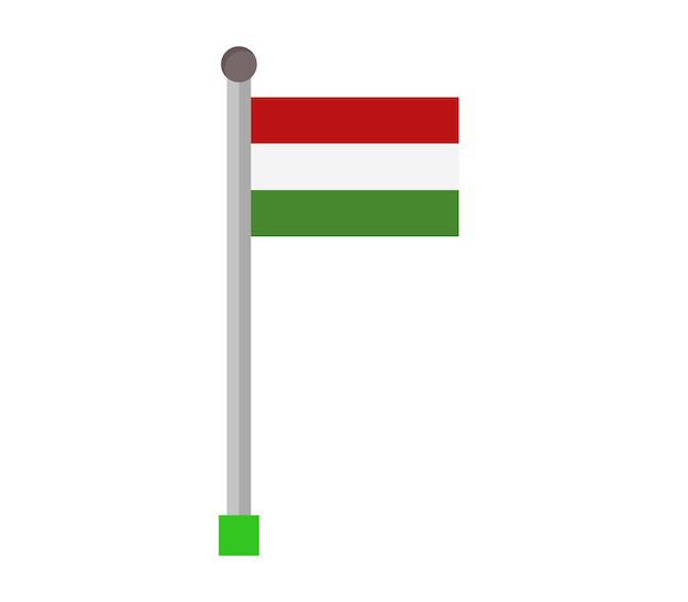 UNGARN-Flagge