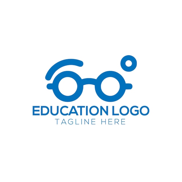 Universitätslogo-design-vektorillustration