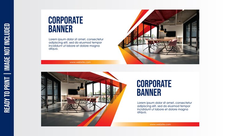 Unternehmensbanner-Vorlage