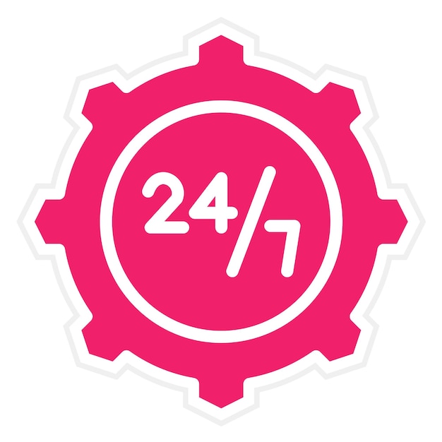 Unterstützung der Vector Design Helpline Icon Style