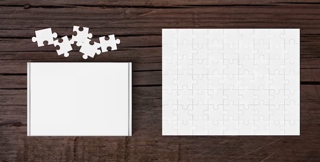Unvollendetes Puzzle