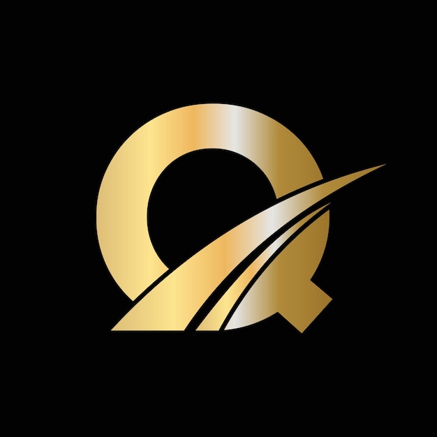 Vektor ursprüngliches q-buchstaben-logo-design-symbol, buchstabe q-logotyp-zeichenvorlage
