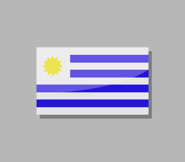 Uruguay-flagge