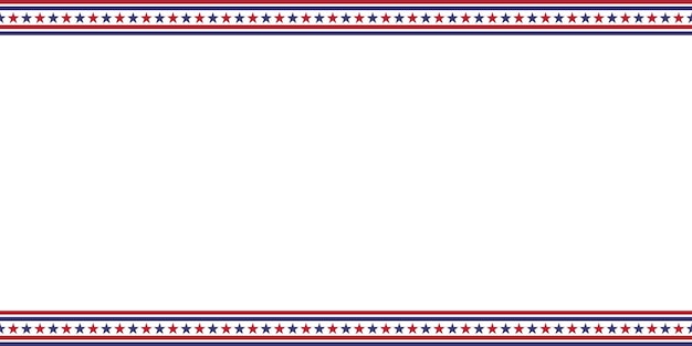 Usa-flaggenrahmen mit kopierraum für text oder design