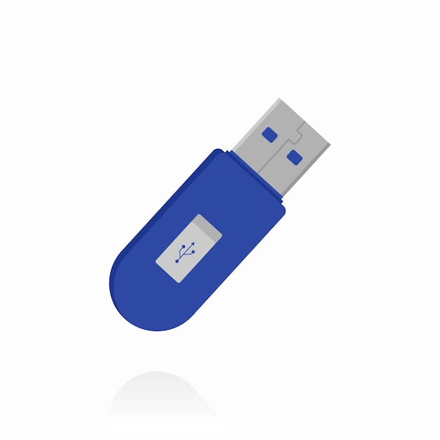 Vektor usb-vektor in verschiedenen formen