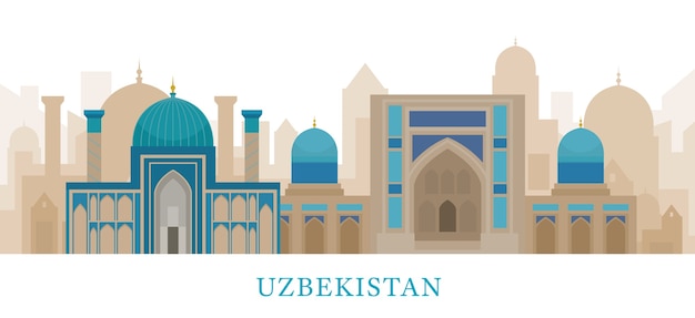 Usbekistan skyline sehenswürdigkeiten