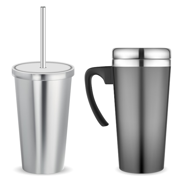Vakuumthermosflasche aus rostfreiem Becher