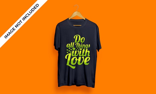 Valentine Love T-Shirt Design Vektor eps ai