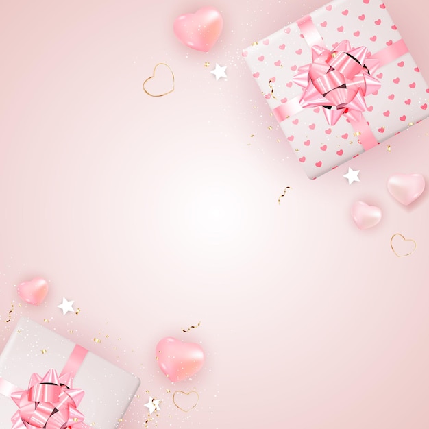 Valentinstag Banner Design.