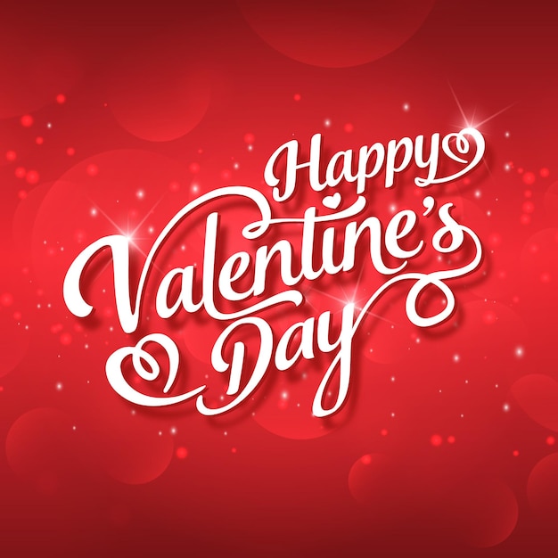 Valentinstag-Beschriftungskarte