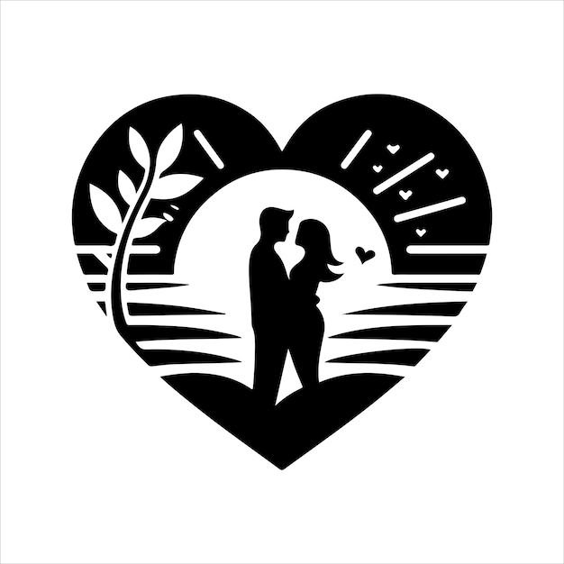 Valentinstag-herz-hintergrundvektor-illustration-liebes-logo-vektor.