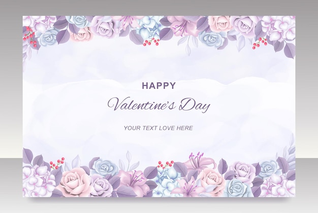 Valentinstag hintergrund mit handgezeichnet