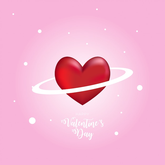 Valentinstag hintergrund vektor