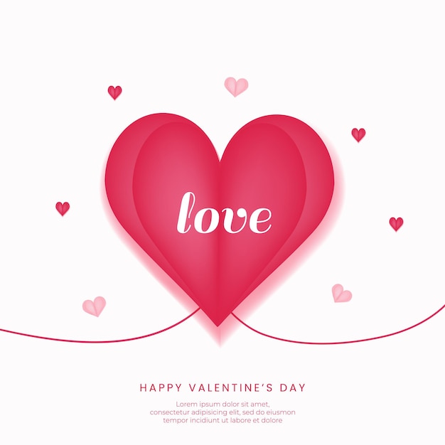 Valentinstag Hintergrund