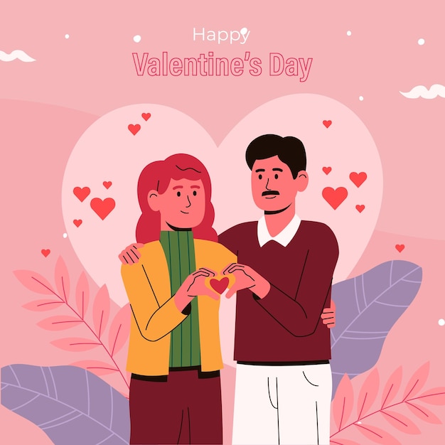 Valentinstag Liebe Romantik Herzen Paare Cupid Valentinskarten Blumen Schokolade Geschenke