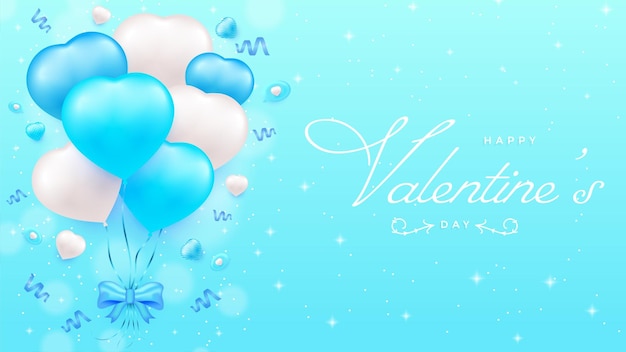 Valentinstag mit 3d-liebe