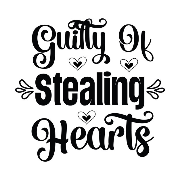 Valentinstag-Svg-Design