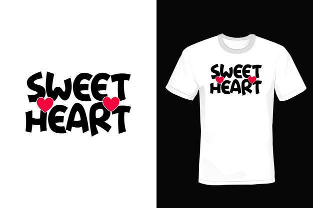 Valentinstag-t-shirt-design, typografie, vintage