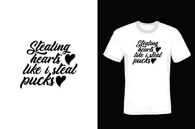 Vektor valentinstag-t-shirt-design, typografie, vintage