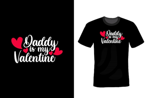 Valentinstag-t-shirt-design, typografie, vintage