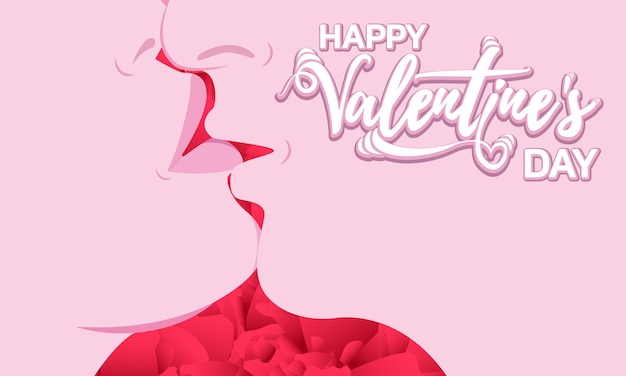 Valentinstag valentinstag valentine podium 3d kunst hintergrund ballon banner geburtstag