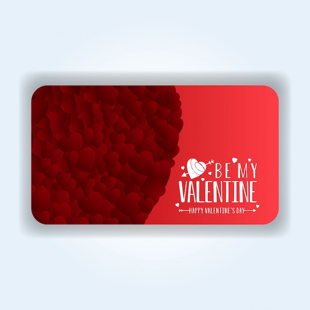 Valentinstag-Vektor