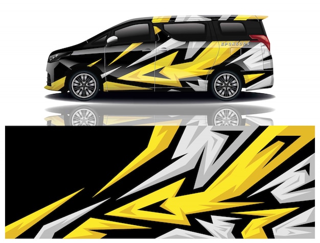 Van Aufkleber Wrap Design