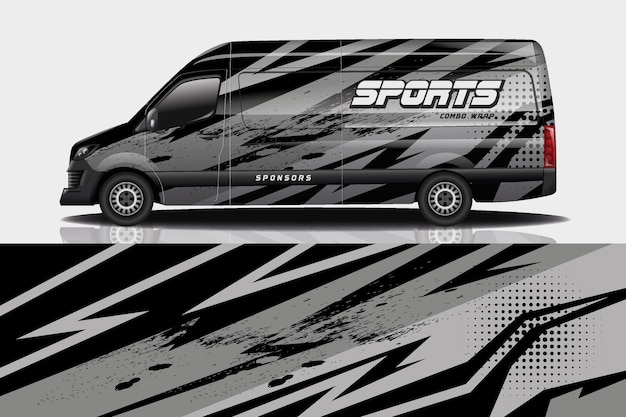 Van auto aufkleber wrap design