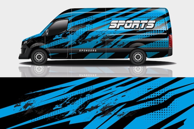 Van auto aufkleber wrap design