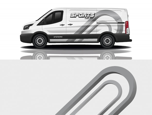 Van auto aufkleber wrap design