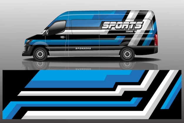 Van auto aufkleber wrap design