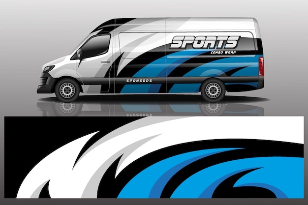 Van Auto Aufkleber Wrap Design