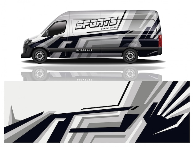 van Car Wrap Design