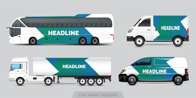 Van Wrap Design Wrap-Aufkleber und Aufkleberdesign für Unternehmen