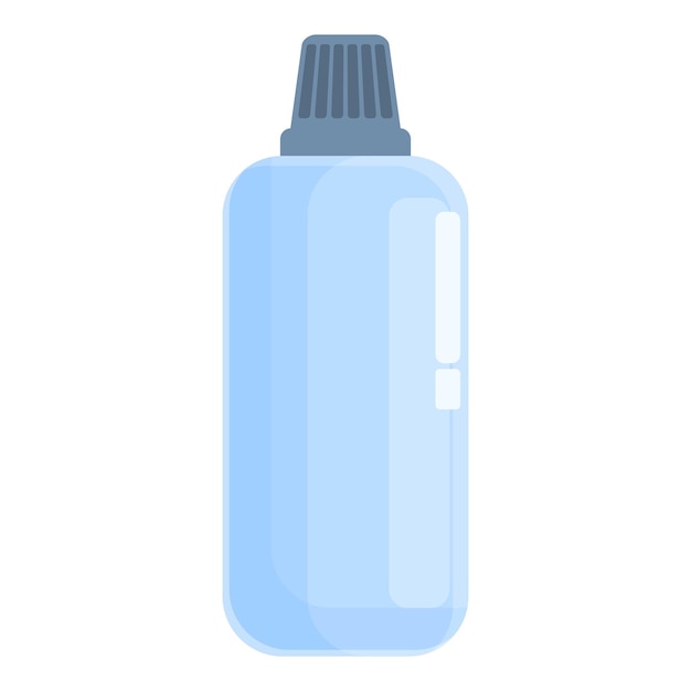Vaper-Flüssigkeitsflasche-Symbol-Cartoon-Vektor Vape elektronischer Spulenrauch