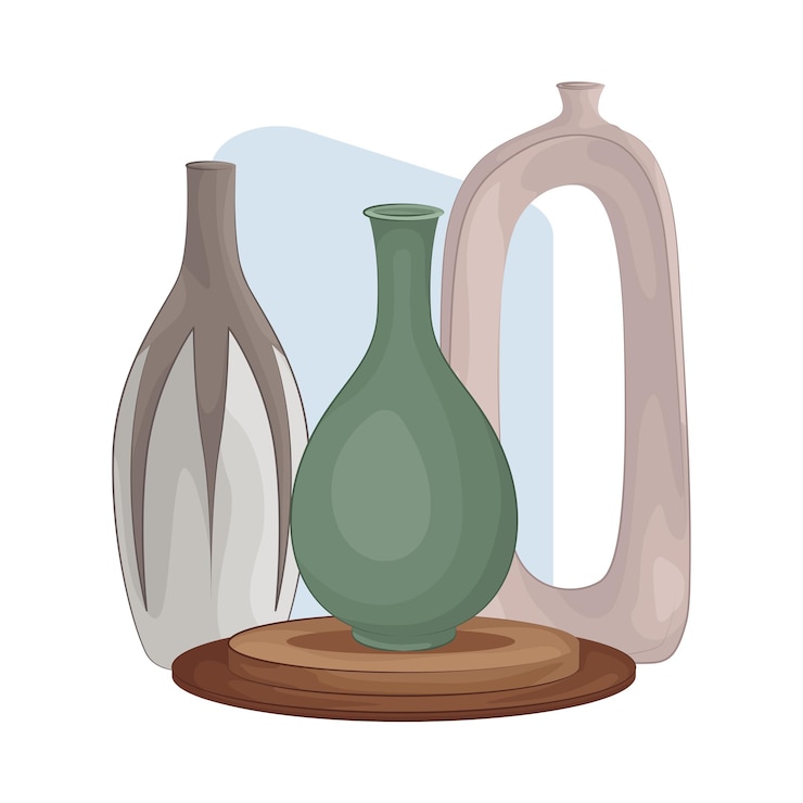 Vektor vase-illustration